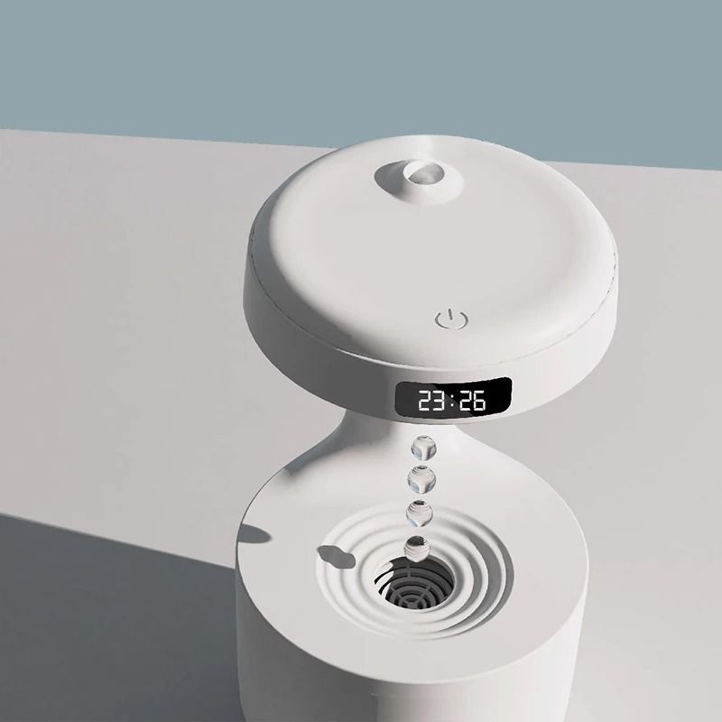 Anti-Gravity Humidifier With Water Drop Effect And Night Light