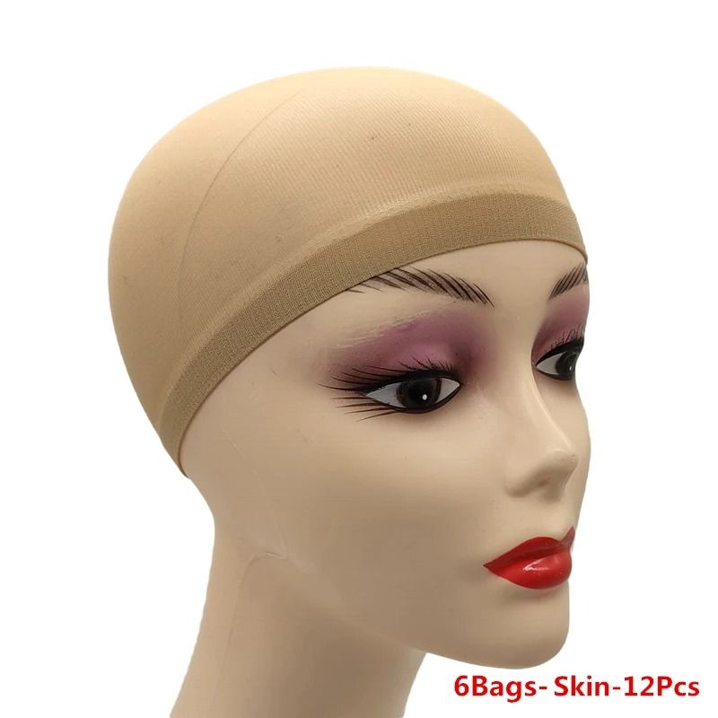 Ventilated Nylon Mesh Wig Cap Set