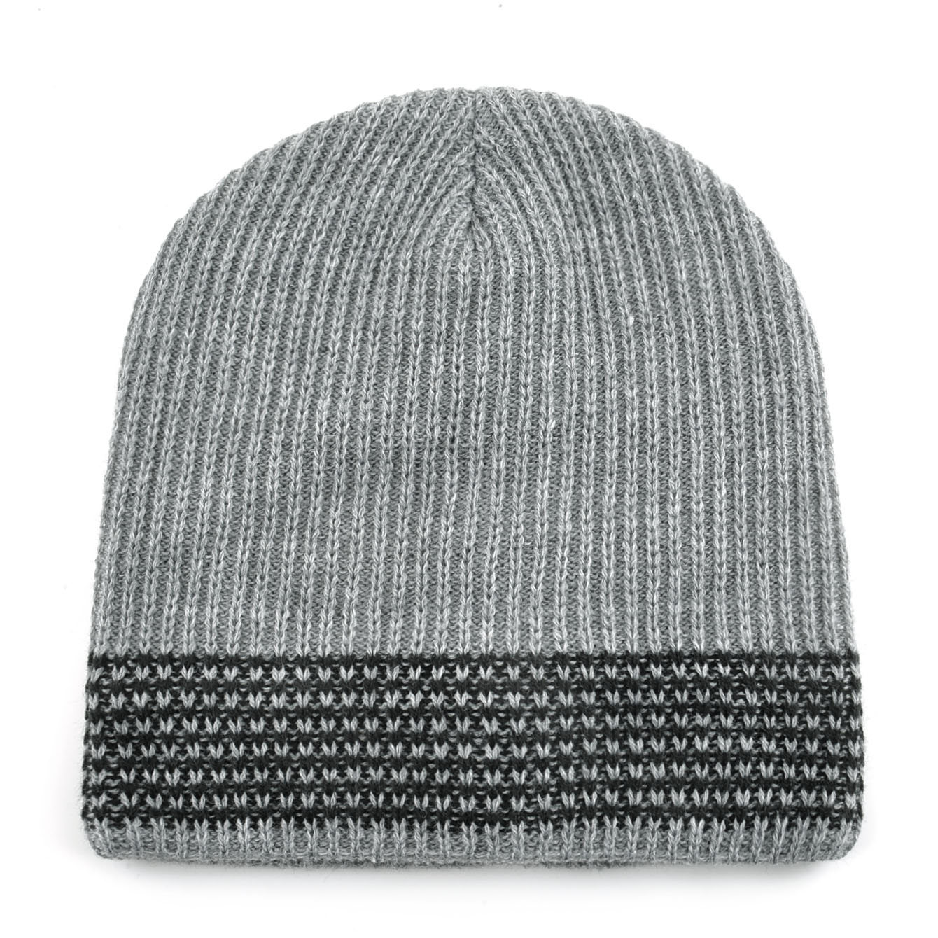 Men Winter Knitting Thick Beanie Hat, Solid Color Velvet Bonnet Cap, Men's Skullies Beanies Knitted Wool Hats