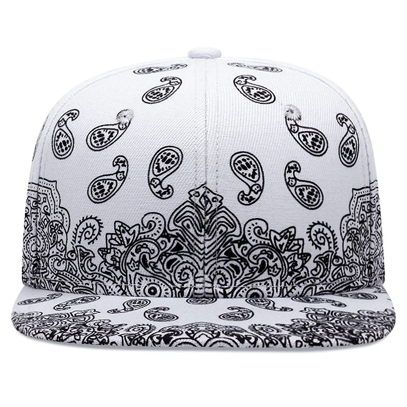 West Coast Cashew Flower Snapback Baseball Cap