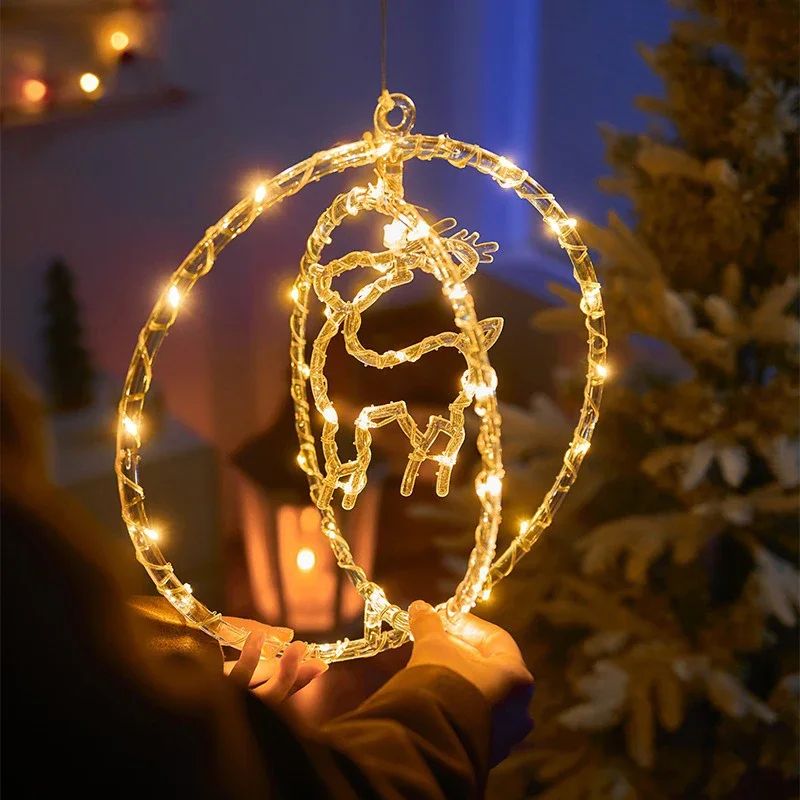 LED Christmas Figure Hanging Lights