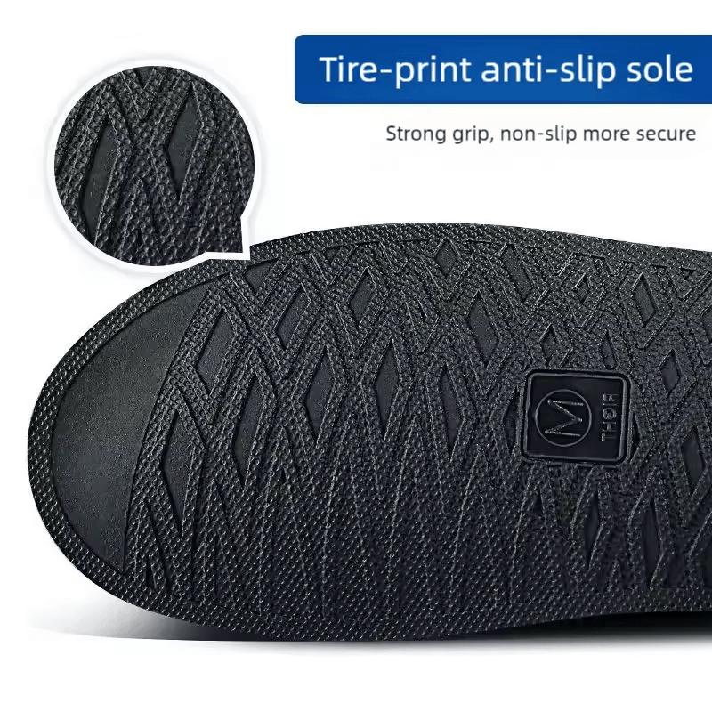Waterproof Rain Boot Shoe Covers with Reflective Strips