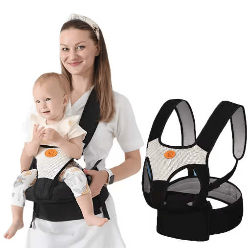 Baby Carrier Waist Stool Ergonomic Kangaroo Sling Hip Seat Backpack for 3 to 36 Months