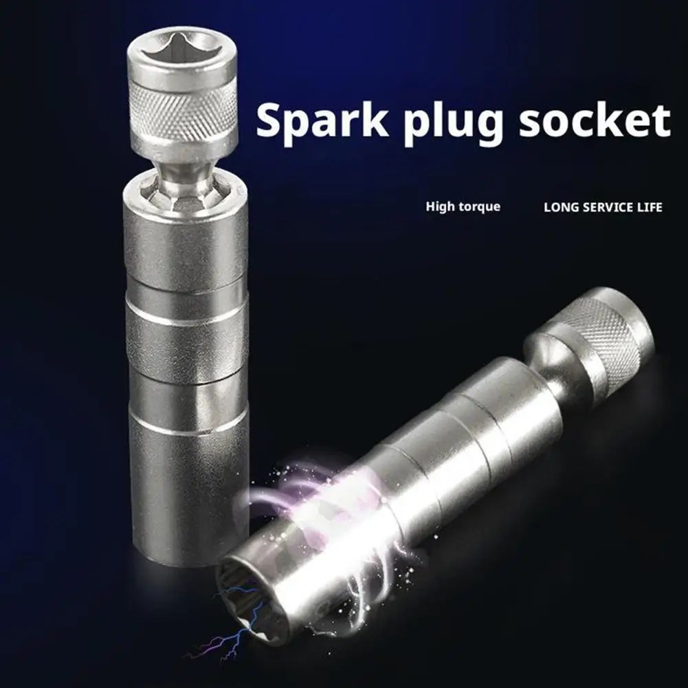 ProMag Magnetic Spark Plug Socket Wrench - 14mm & 16mm Automotive Spark Plug Removal Tool