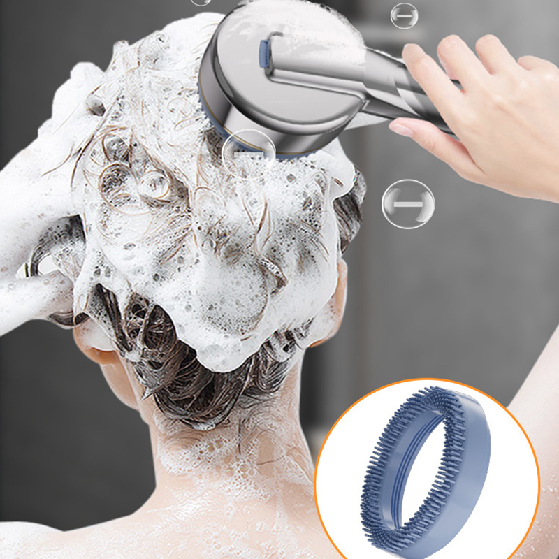 Multifunctional Shower Head New Filter Booster Four-speed Adjustment Water Seal Bathroom Accessory