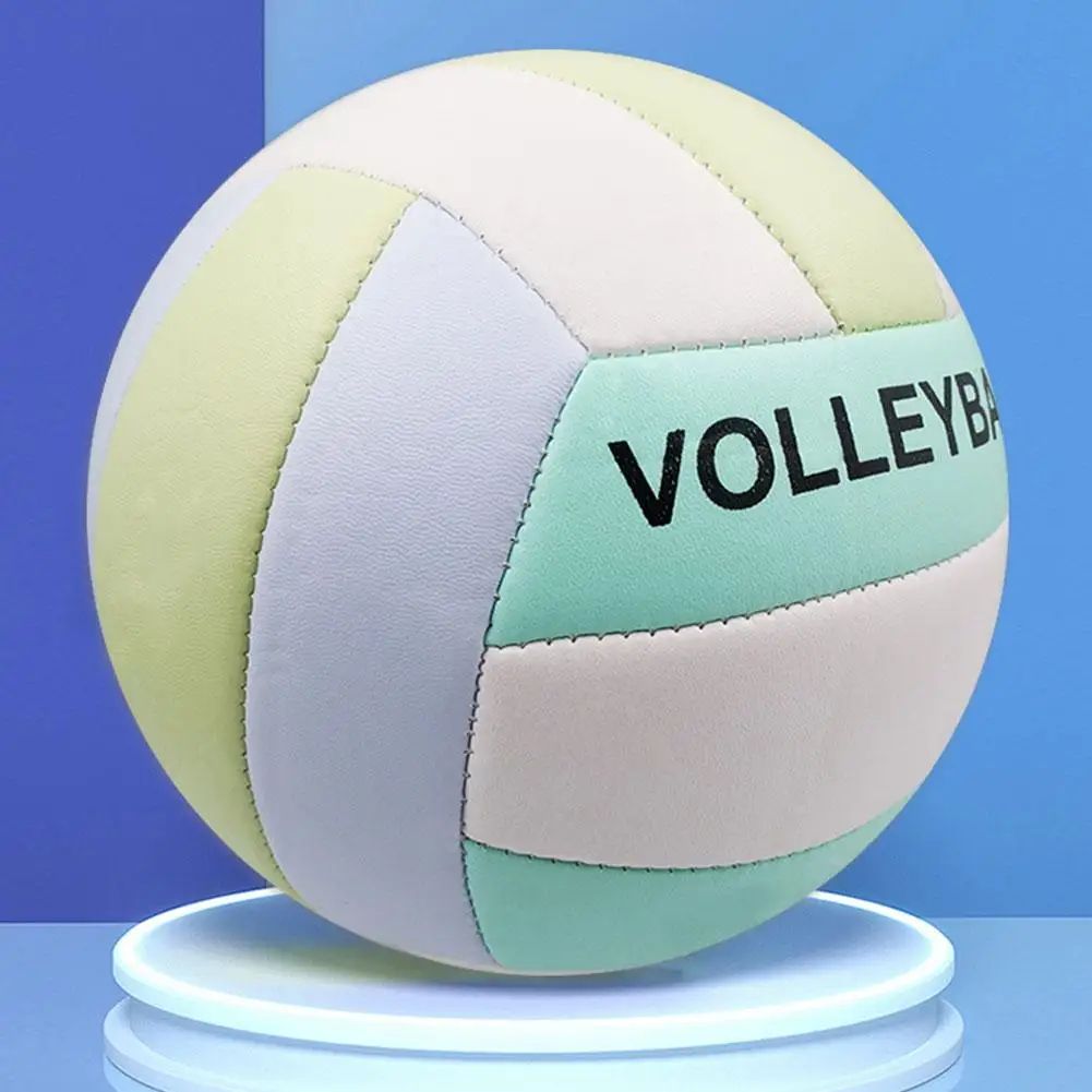 Official Size 5 Soft Touch Volleyball – Indoor Outdoor Training Ball for Gym, Beach & Beginners Teens & Adults