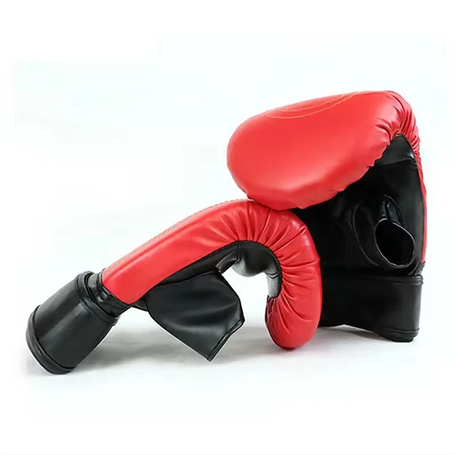Training Boxing Gloves – Adults Unisex Sanda & Exercise Leather Mitts