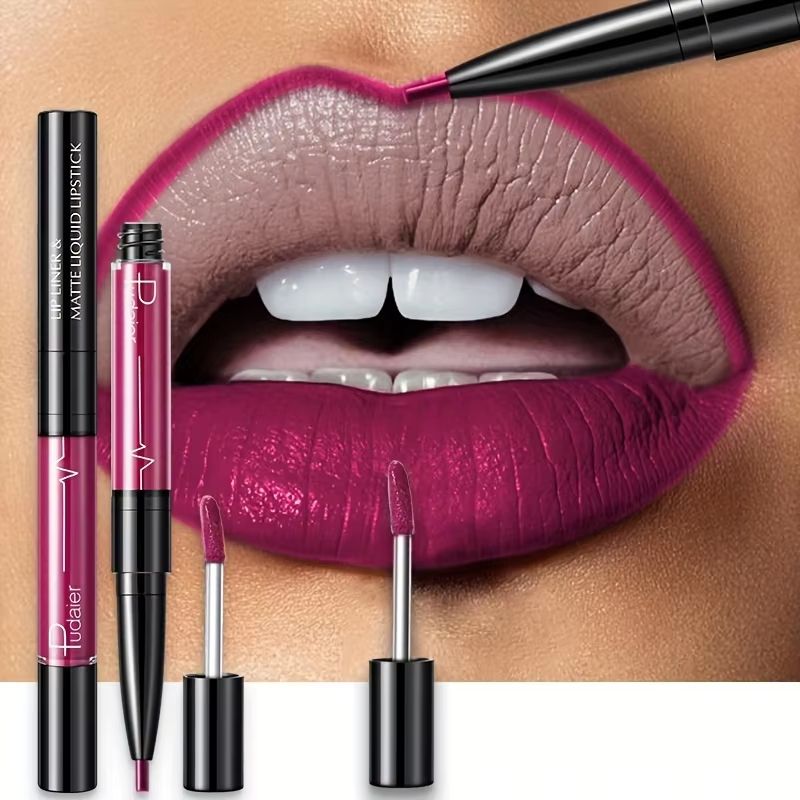 Ultra-Precise Waterproof High Pigment Lip Liner - Smooth, Sweatproof, Long-Lasting Lip Contour Pencil