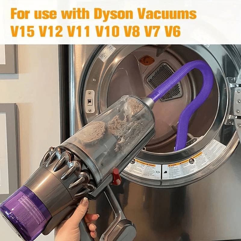 Dryer Vent Cleaner Kit - Lint Removal Tool, Fire Hazard Prevention & Efficiency Boost