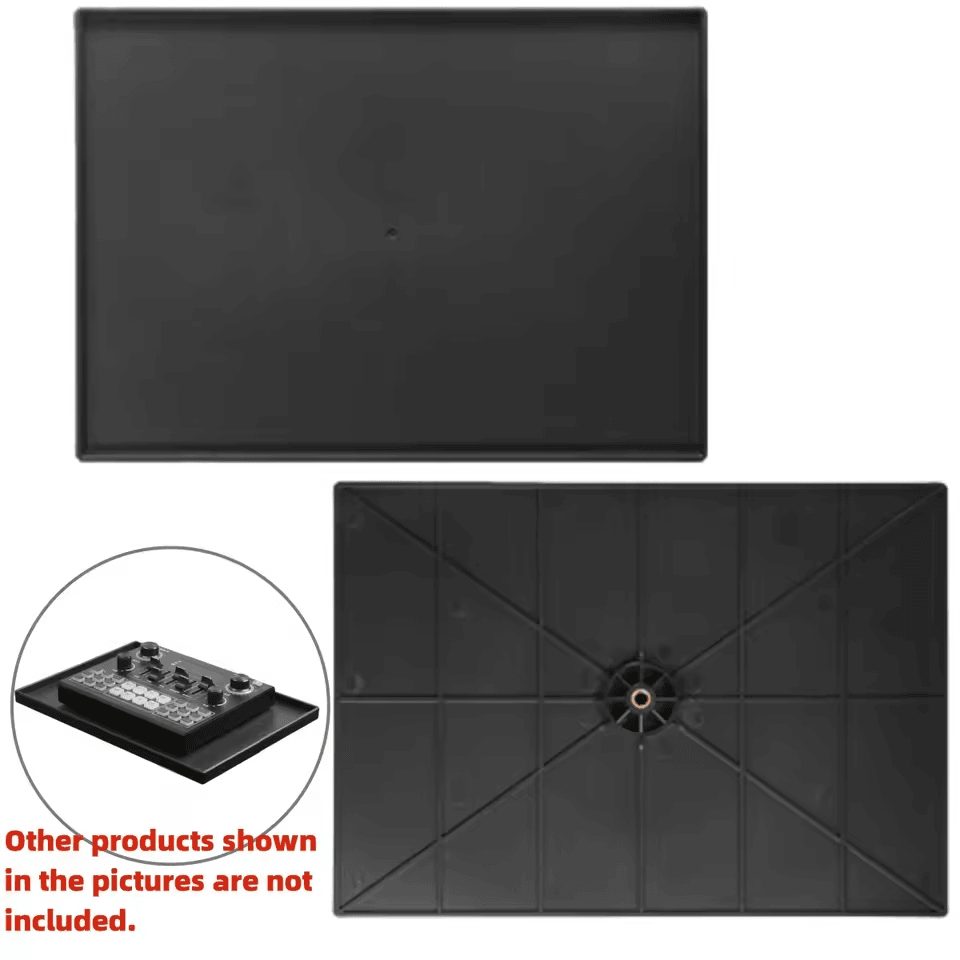 Miwayer Universal Projector Tray for Tripod Stand – Sound Card & Monitor Platform with 1/4