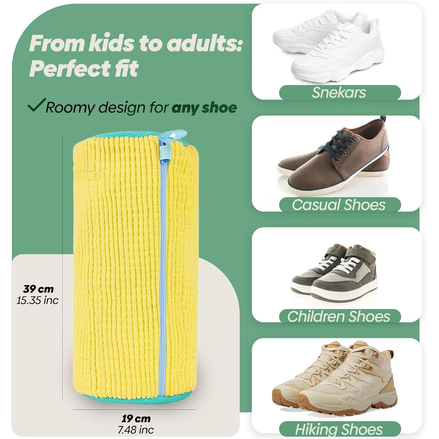 Professional Sneaker Cleaning Laundry Bag