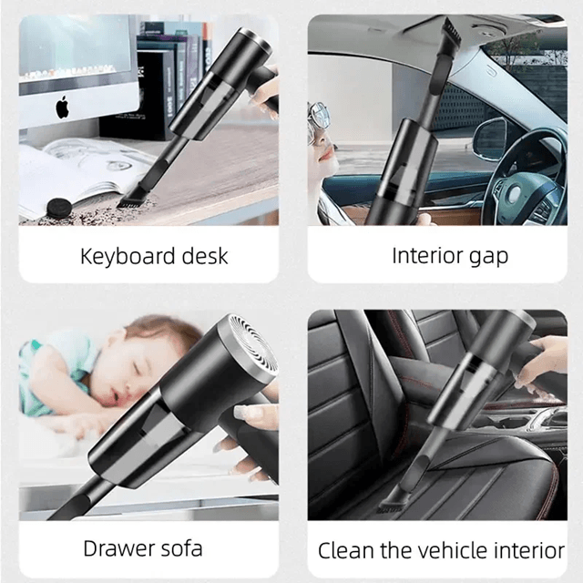 PowerClean Pro Wireless Car and Home Vacuum Cleaner
