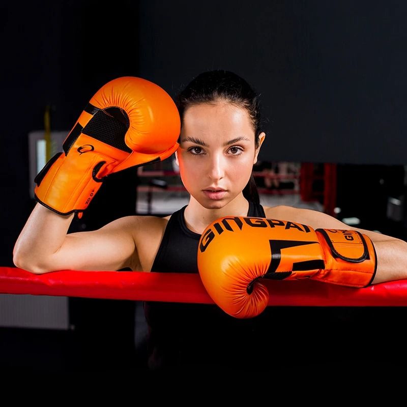 Kids Men Women Boxing Gloves 6 8 10 12 oz
