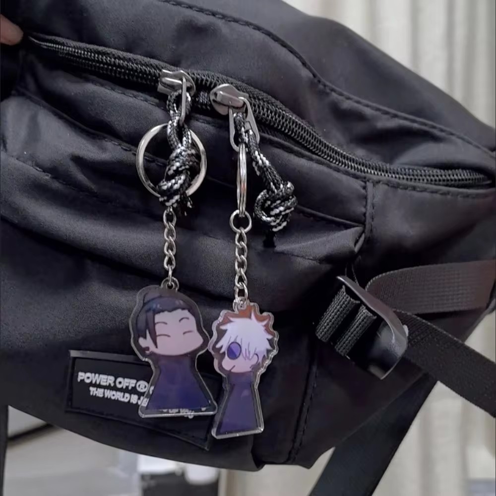 Gojo Satoru Geto Suguru Anime Keychain Bag Charm Gift
