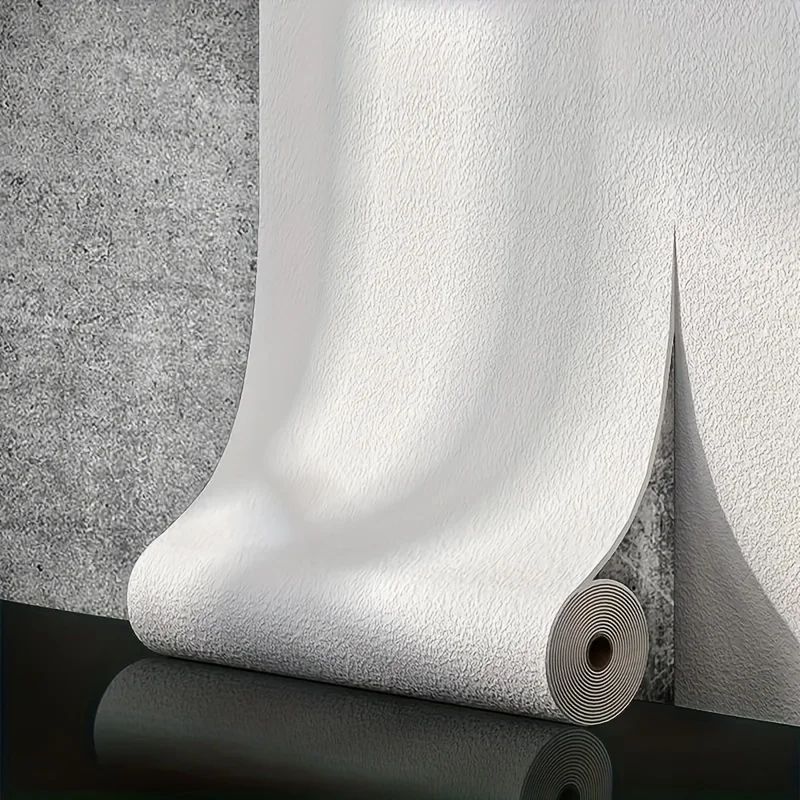 Self Adhesive 3D Wall Sticker Waterproof Cement Gray Wallpaper