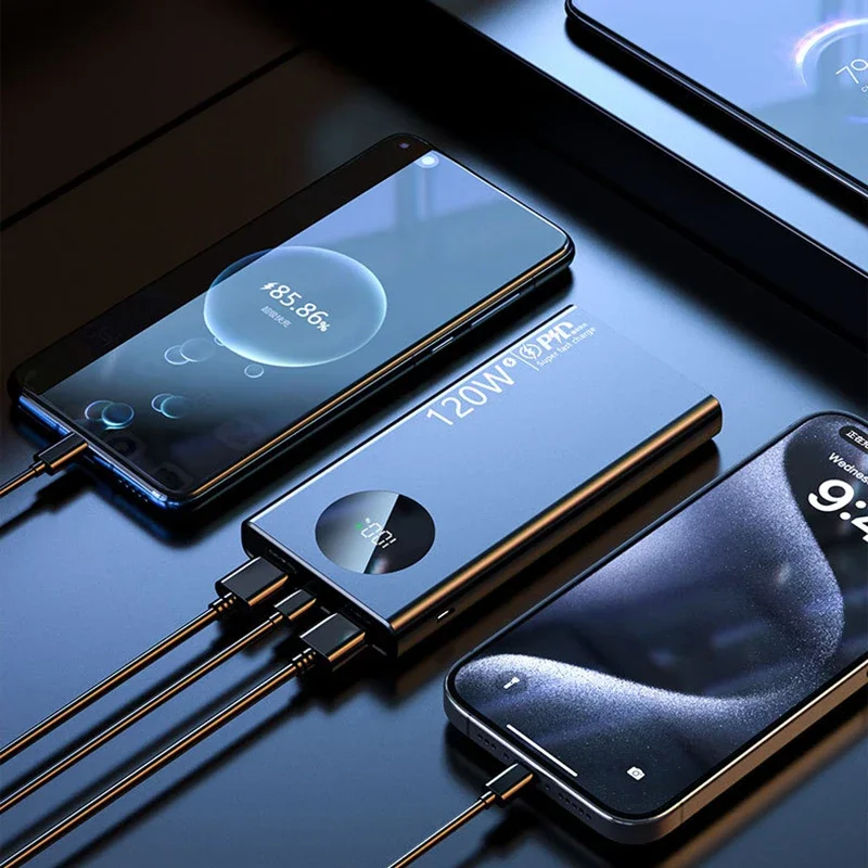 Ultra-High Capacity Power Bank Super Fast Charging External Battery