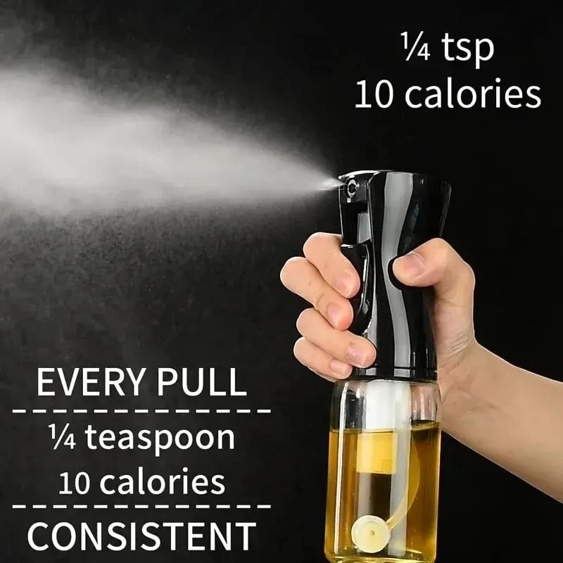 Precision Atomized Misty Oil Spray Bottle