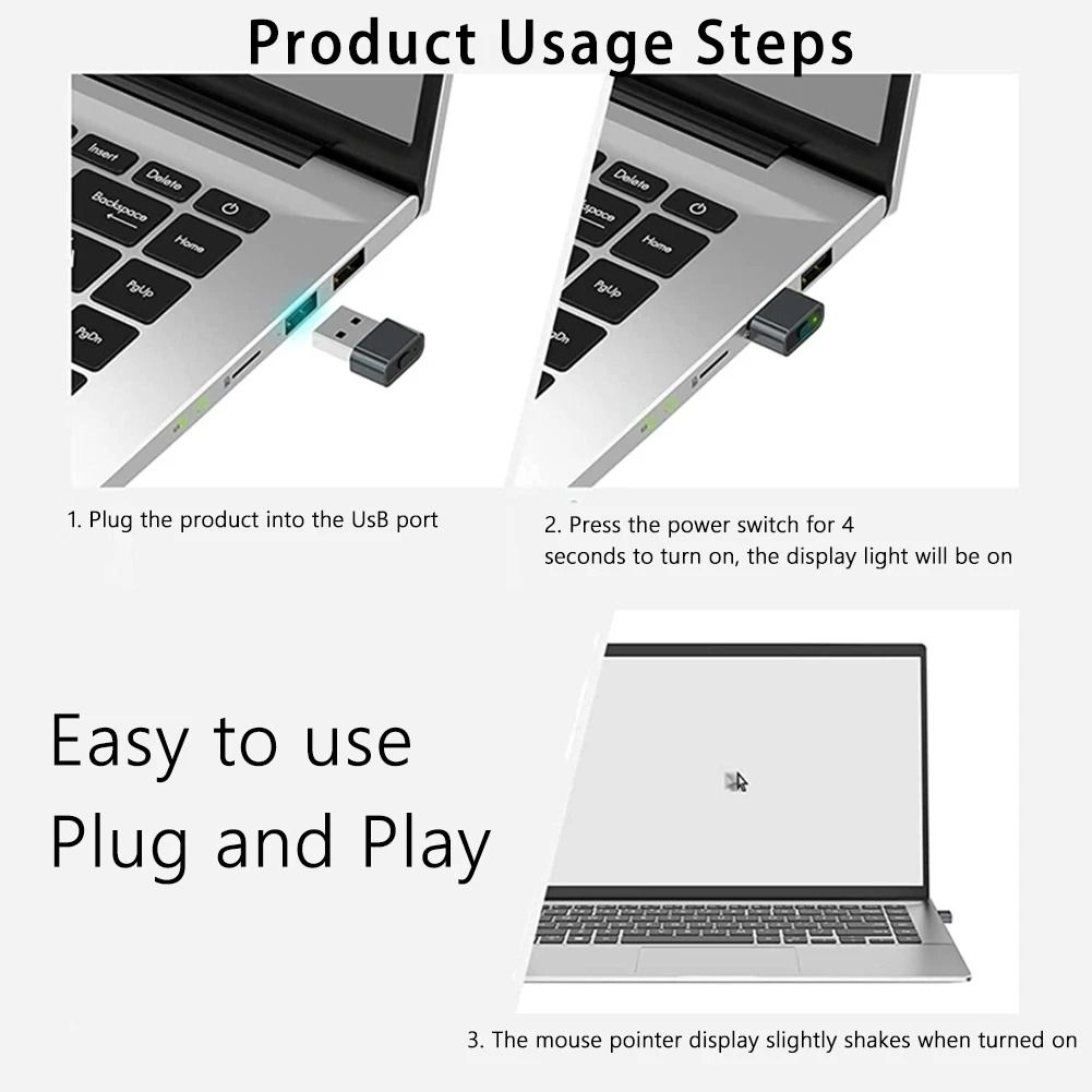 USB Mouse Jiggler Automatic Computer Mover