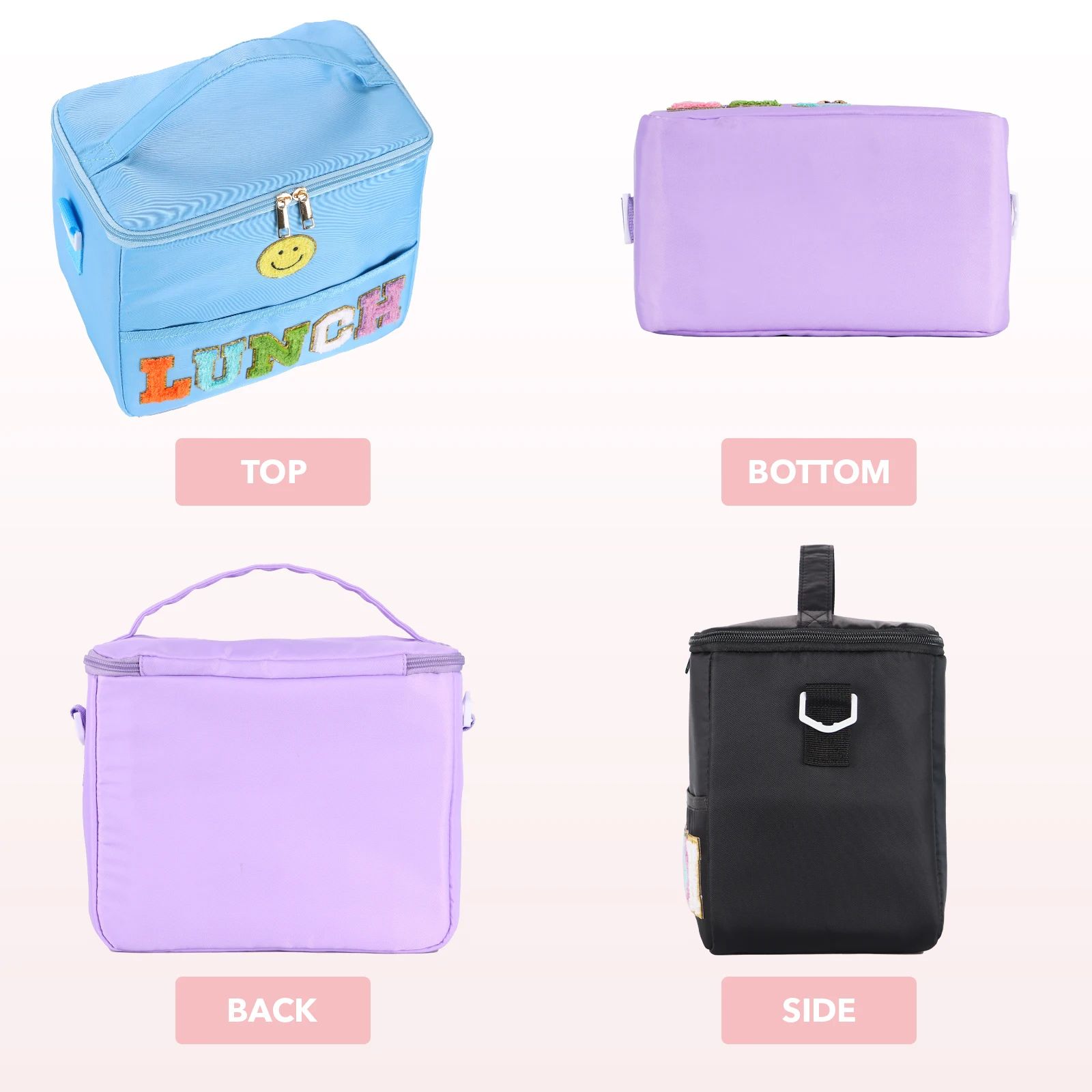 Embroidered Picnic Crossbody Travel Bag