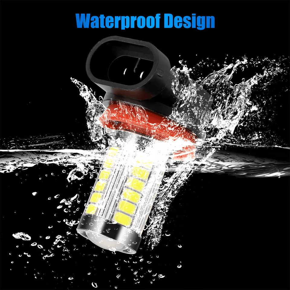 LED Fog Light Bulb 6500K White Anti-Fog Bright Driving Lamp