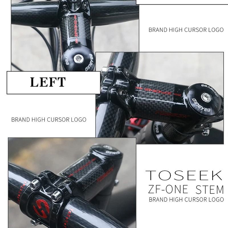 Ultralight Carbon and Aluminum MTB Handlebar Stem 31.8 mm