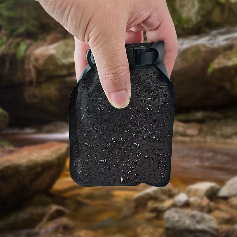 Outdoor Portable Waterproof & Leakproof Soap Bar Travel Case with Quick-Dry Pouch