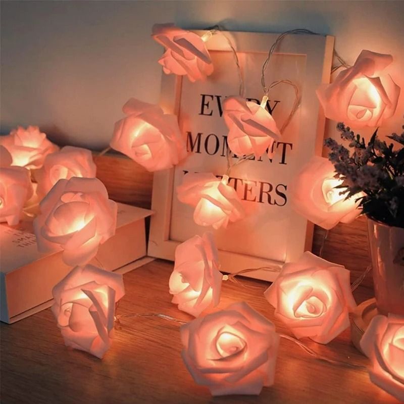 Velvet Petal Rose Fairy Strings