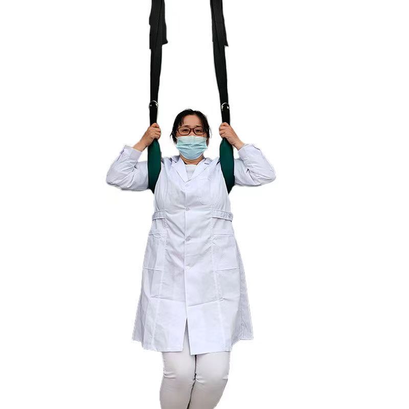 Lumbar Traction Belt Spine Decompression Back Stretching Device for Lower Back Pain Relief