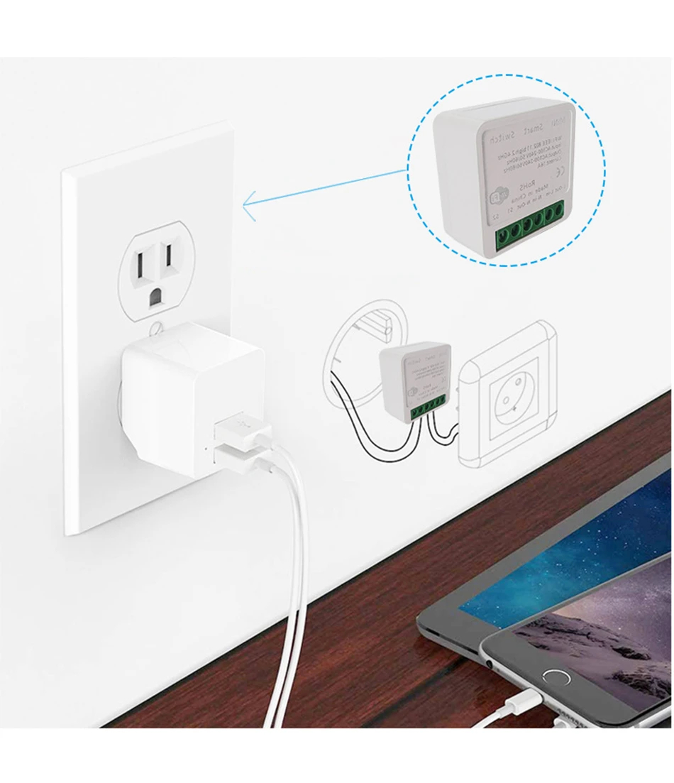 Smart Light Switches for Alexa Google Home  Yandex Alice Voice Control  APP Controlled Wi-Fi Enabled