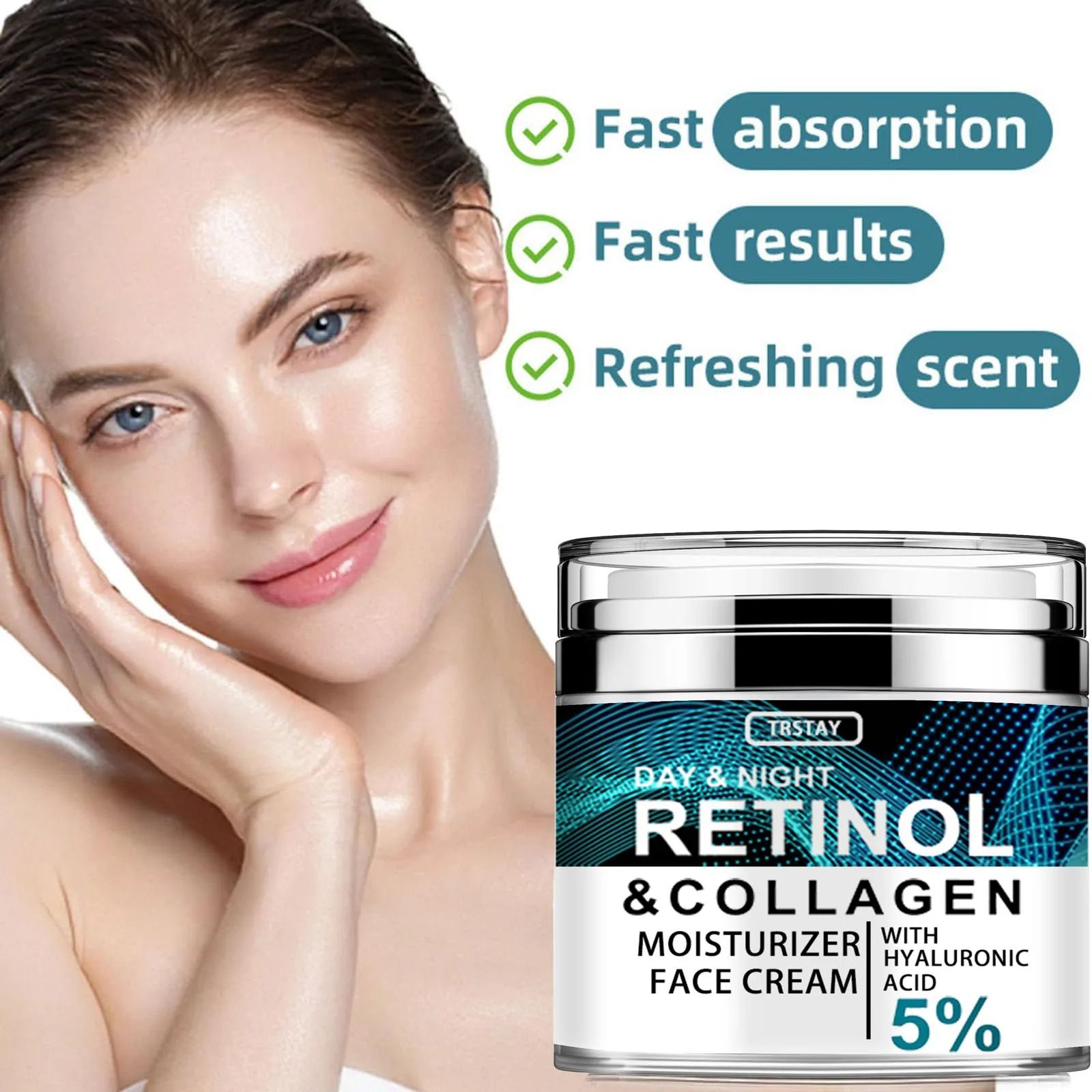 Collagen Retinol Hyaluronic Acid Face Cream