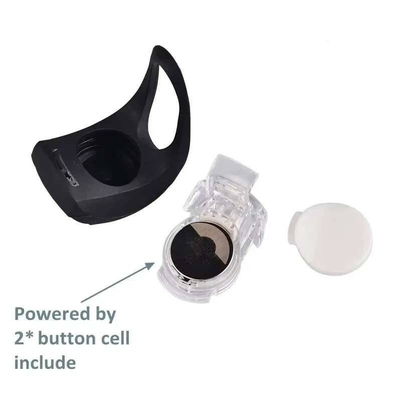 Silicone Waterproof Bike Light Set LED Bicycle Front and Rear Lamp