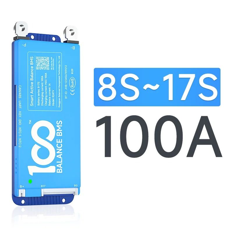Smart BMS with Bluetooth and WiFi Active Balance Protection
