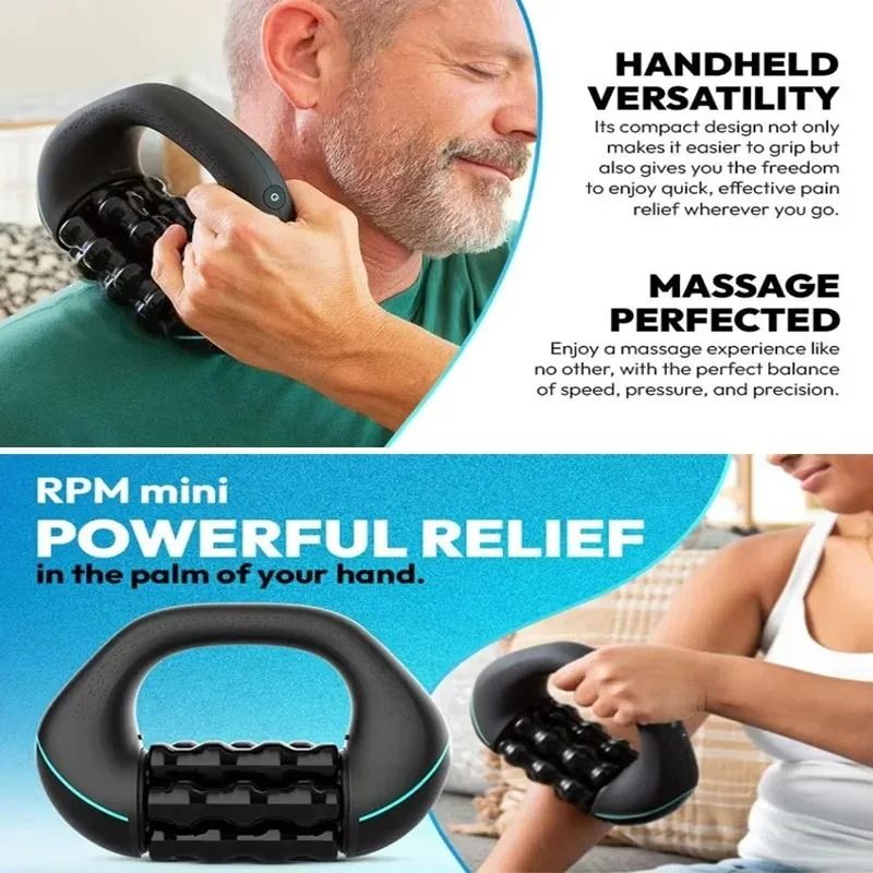 Bio-Kinetic Percussion Roller | 5-Speed Deep Tissue Therapy System