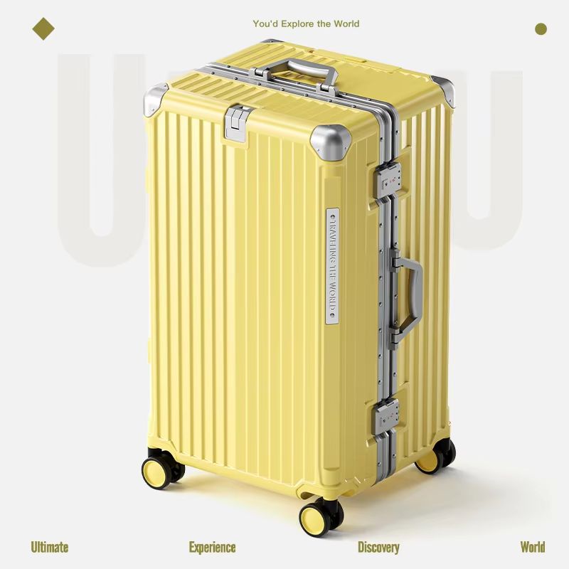 Hard Shell Carry On Suitcase Rolling Travel Luggage with Spinner Wheels 20 24 26 28 30 Inch Large Capacity Durable Lugga