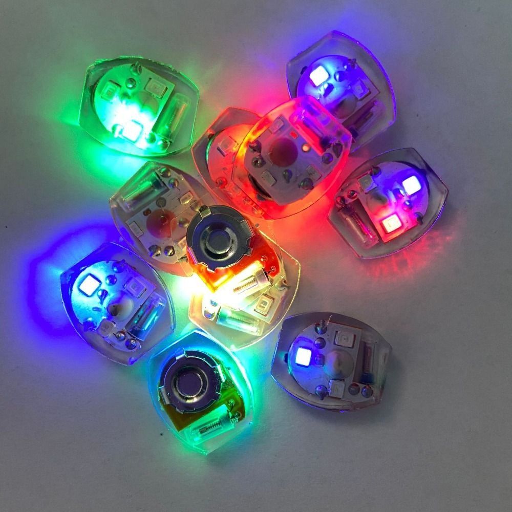 Luminous LED Shoe Light Glowing Vibrating Miniature Shoe Decoration Electronics Lamp Kids Gift