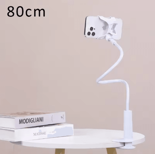 FlexClip 360° Phone Holder Stand – Adjustable Desk Mount & Lazy Mobile Phone Bracket