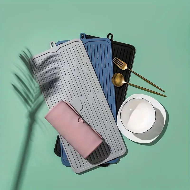 Silicone Roll-Up Dish Drying Mat