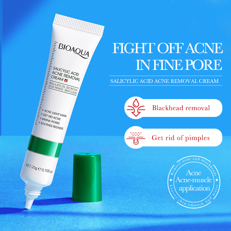 Salicylic Acid Acne Treatment Cream Moisturizing & Firming Face Cream for Acne Marks & Blackheads