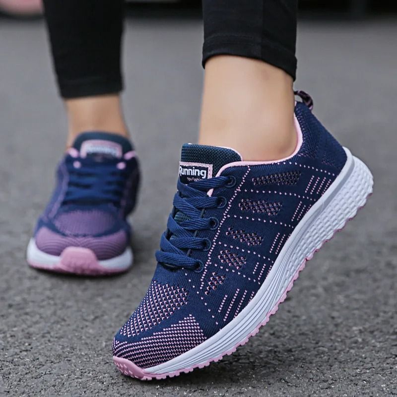 Womens Breathable Mesh Walking Shoes