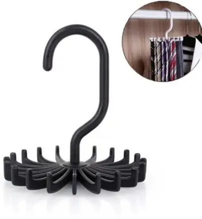 360 Degree Rotating Scarf and Tie Hanger Rack
