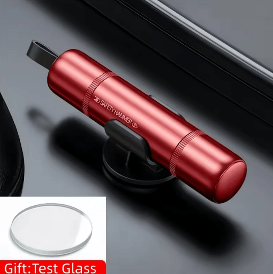 2 in 1 Car Escape Tool with Window Breaker and Seatbelt Cutter