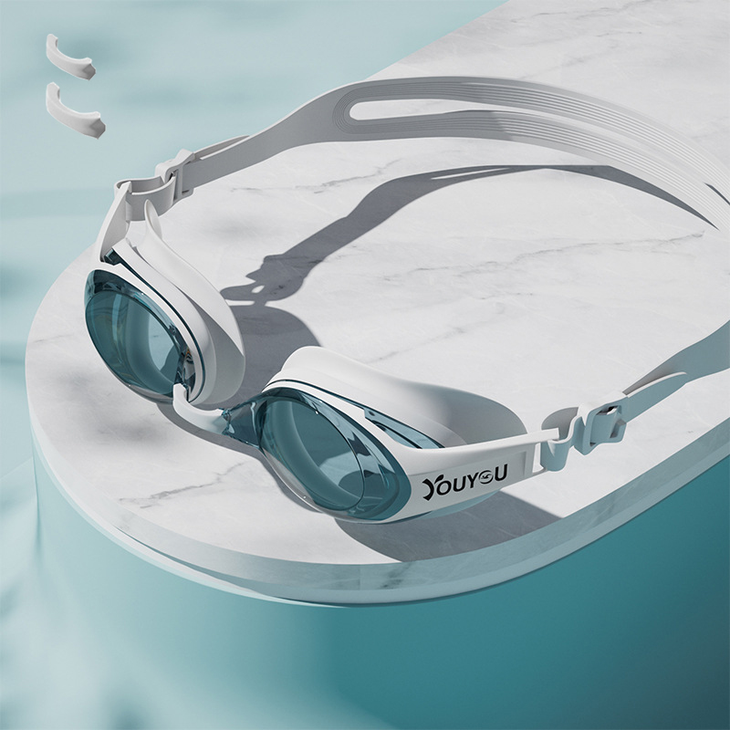Clear View Anti Fog Adult Swim Goggles with UV Protection