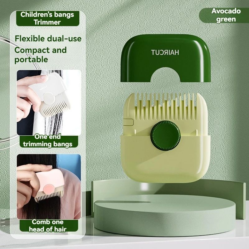 2-in-1 Baby Haircut and Bangs Trimmer Comb
