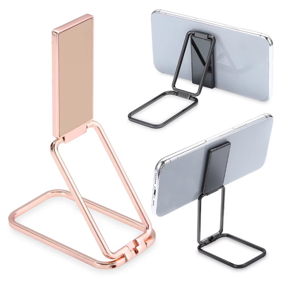 360° Rotation Ultra-Thin Adjustable Phone Holder Ring Foldable Metal Kickstand