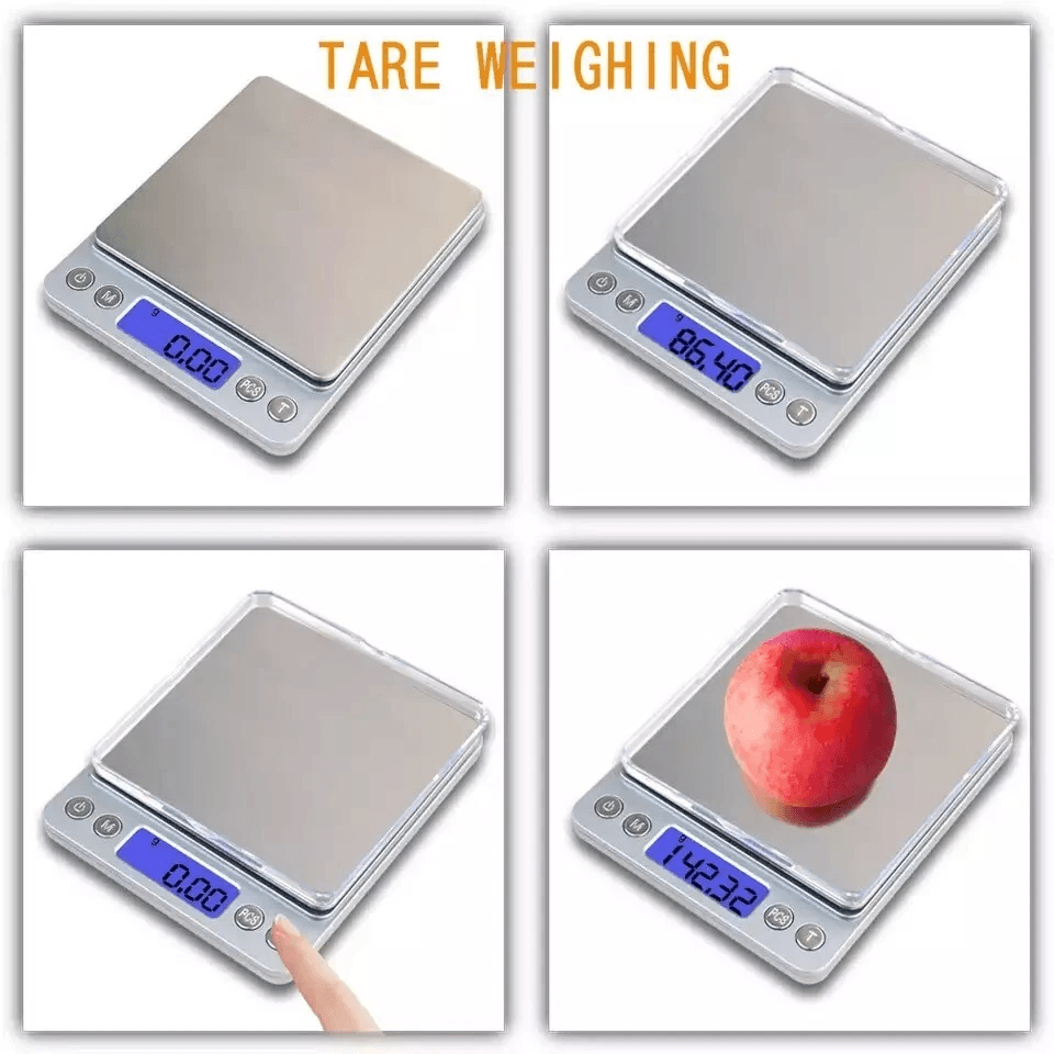 Portable Digital Scale – Jewelry, Gold, Silver Coin Scale, Herb Grain