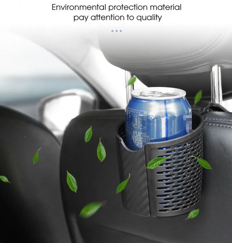 Car Back Seat Cup Holder Hanging Drink Organizer