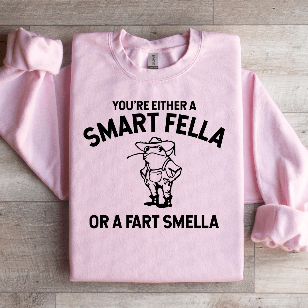 You're Either A Smart Fella Sweatshirt