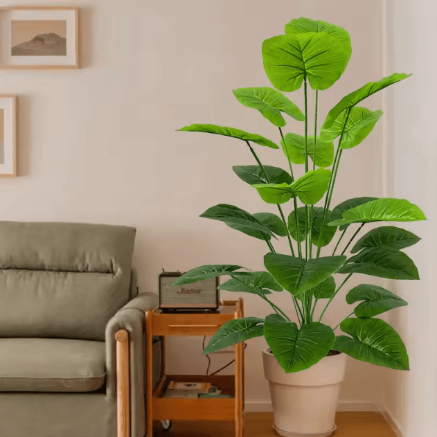 43-Inch Realistic Artificial Money Tree – Lush Indoor & Outdoor Greenery Decor