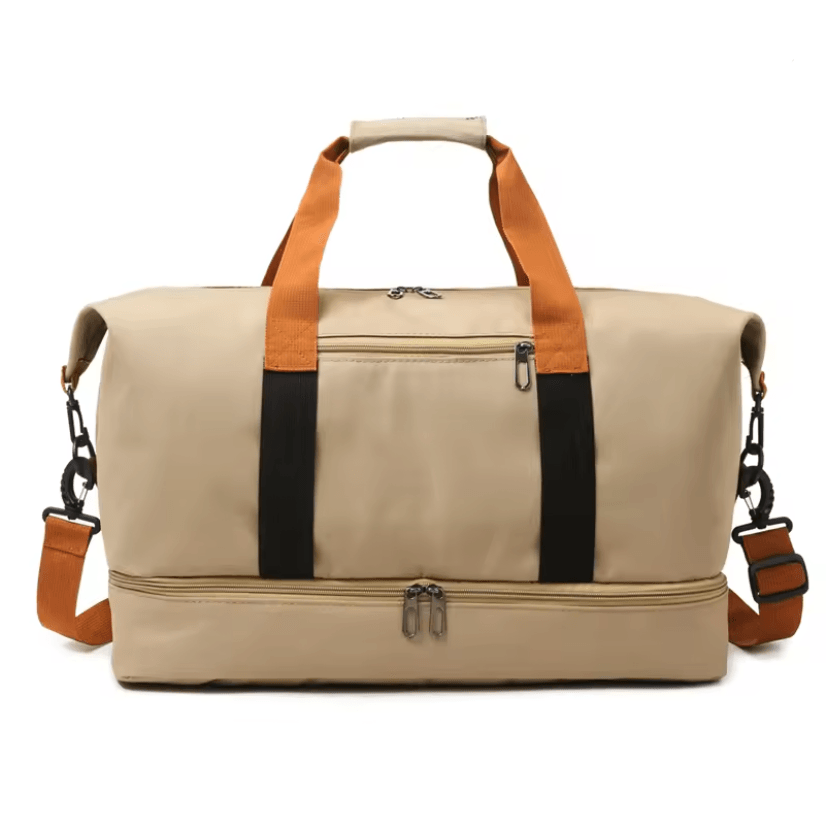 TravelerElite Large Capacity Duffel Bag with Shoe and Wet Dry Separation
