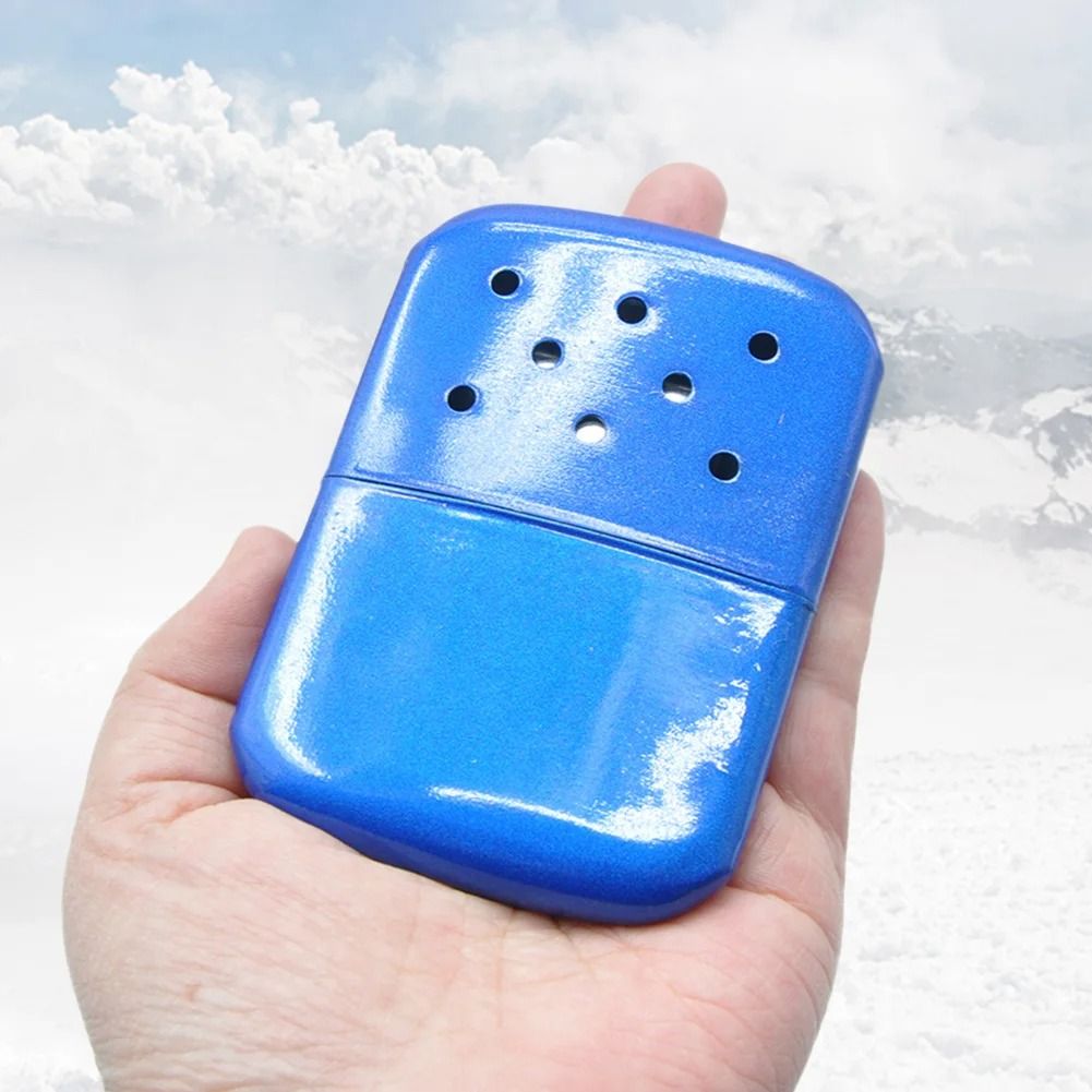 Reusable Liquid Fuel Hand Warmer Portable Metal Pocket Heater